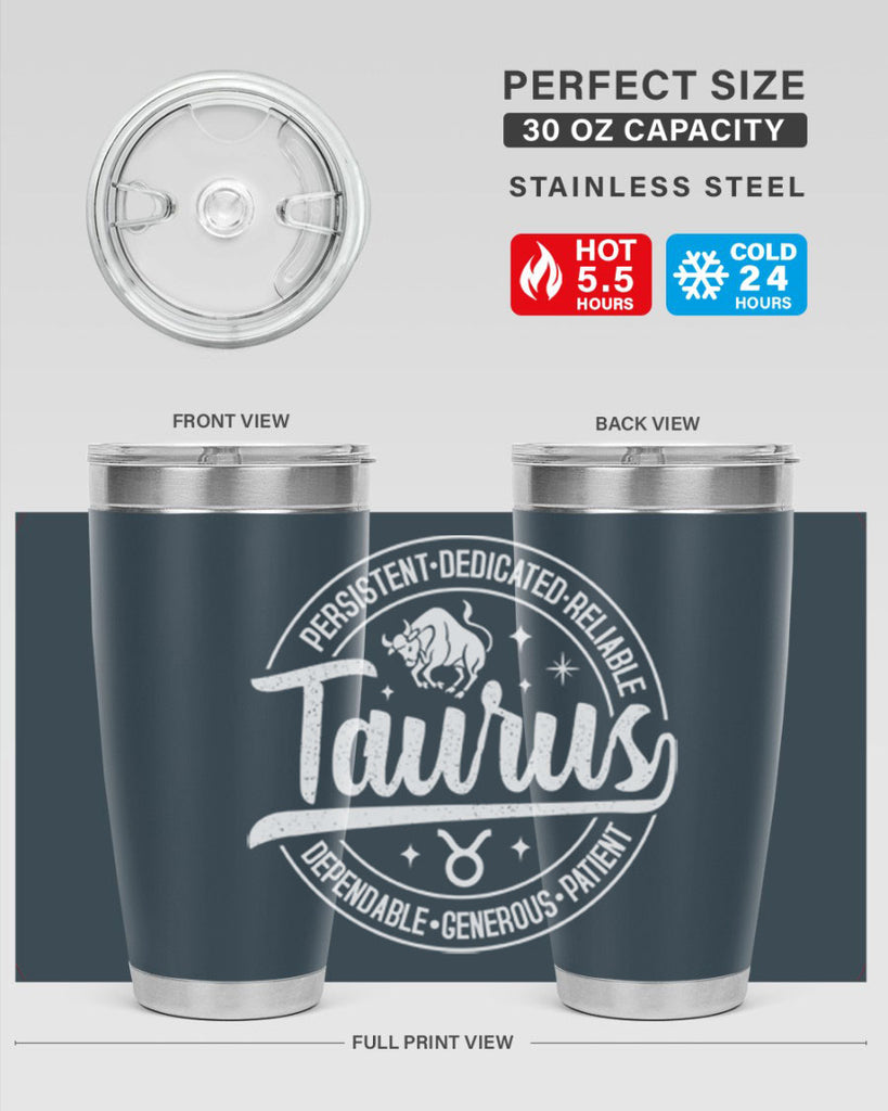 Taurus 495#- zodiac- Tumbler