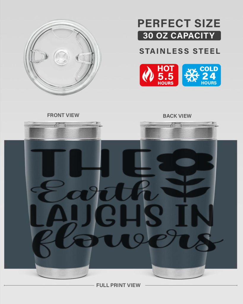 The earth laughs in flowers 548#- spring- Tumbler