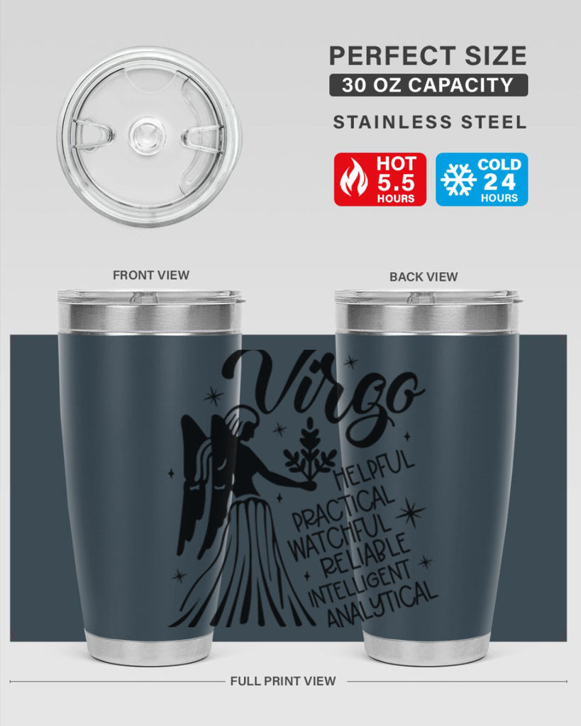 Virgo 533#- zodiac- Tumbler