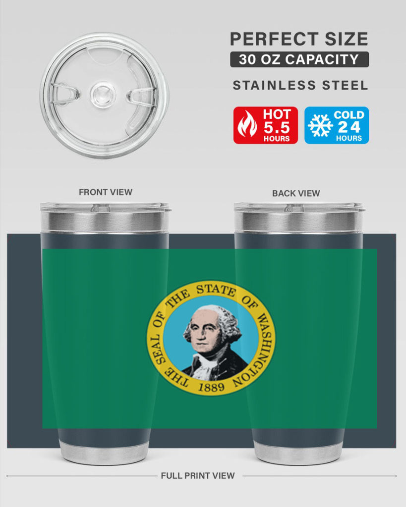 Washington 4#- stateflags- Tumbler