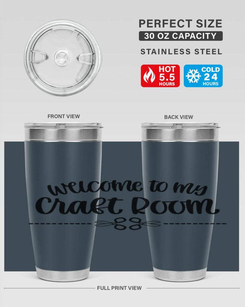Welcome To My Craft Room 2#- crafting- Tumbler