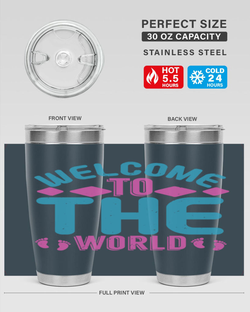 Welcome to the world Style 162#- baby- tumbler