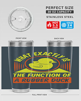What exactly is the function of a rubber duck Style 10#- duck- Tumbler