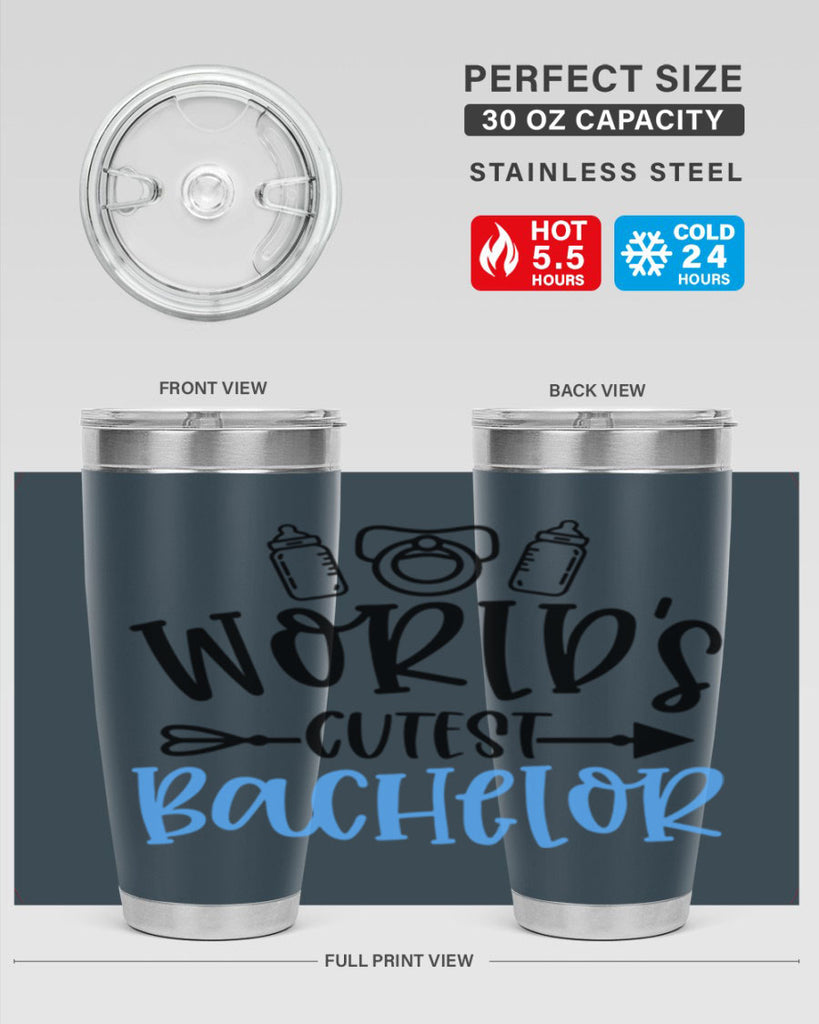 Worlds Cutest Bachelor Style 13#- baby- tumbler