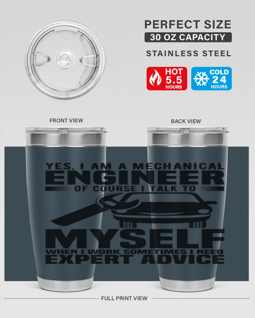 Yes I Am A Mechanical Style 1#- engineer- tumbler