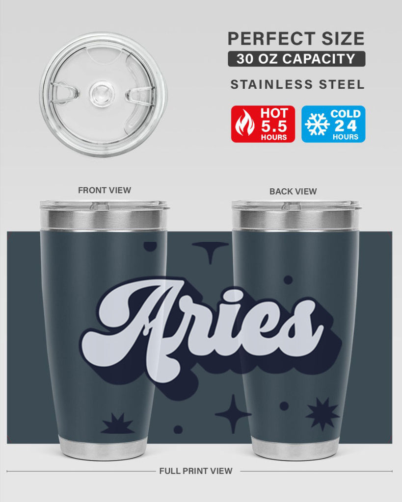 aries 133#- zodiac- Tumbler
