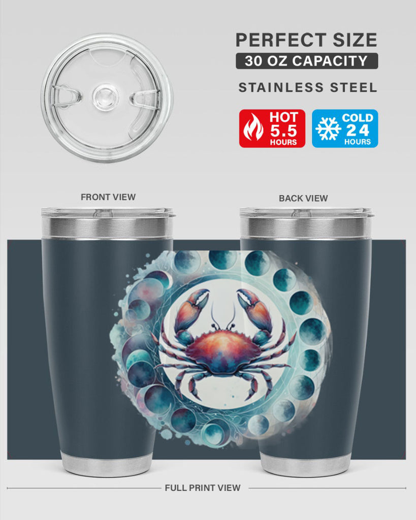 cancer 179#- zodiac- Tumbler