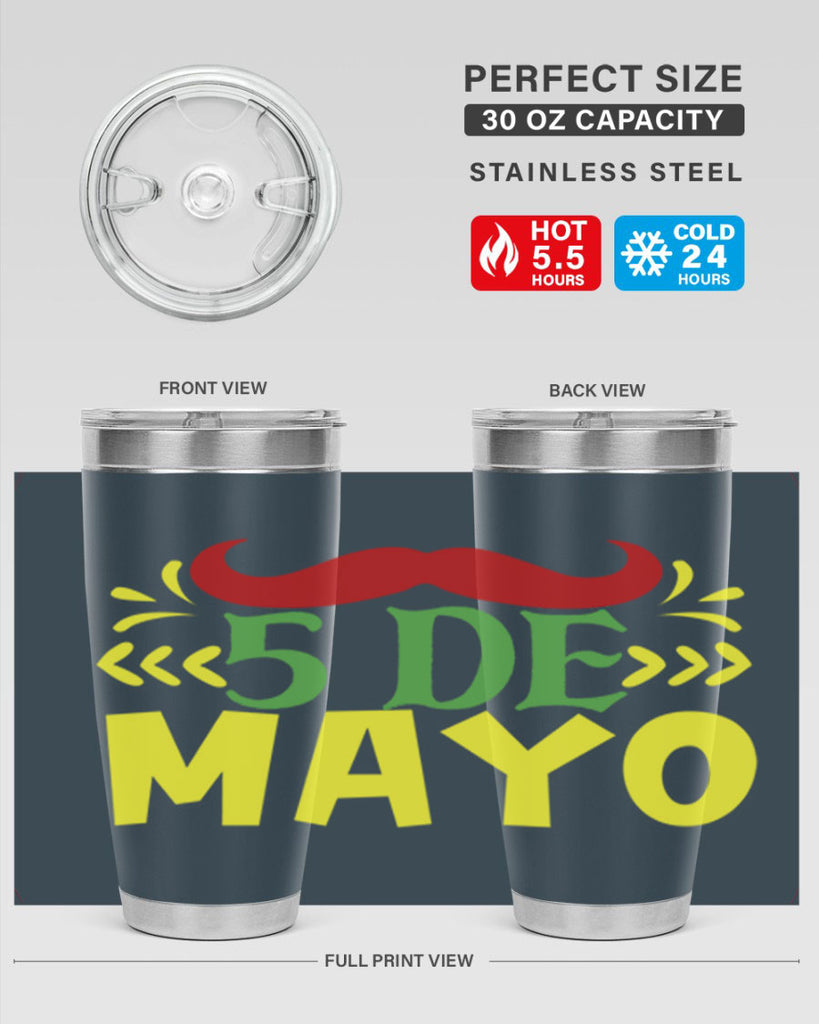 de mayo 5#- cinco de mayo- Tumbler