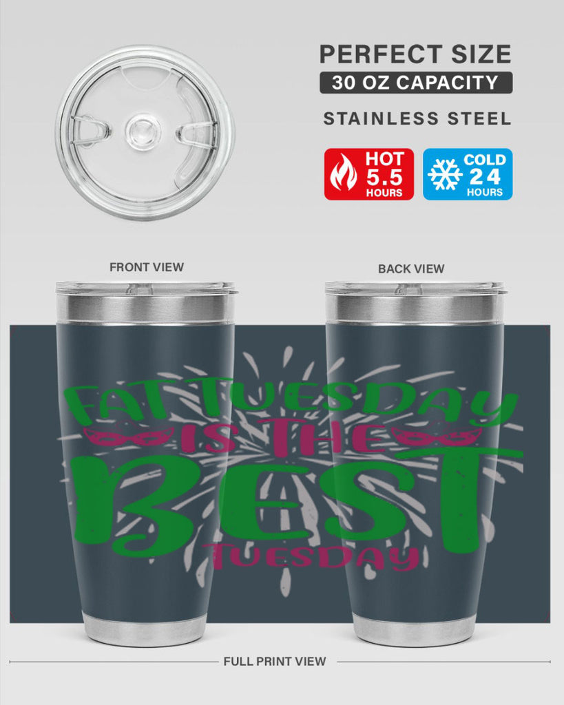fat tuesday is the best tuesday 88#- mardi gras- Tumbler
