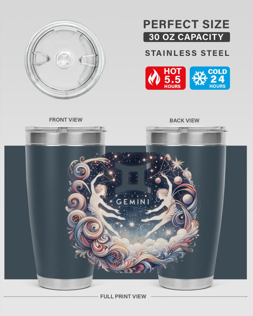 gemini 248#- zodiac- Tumbler