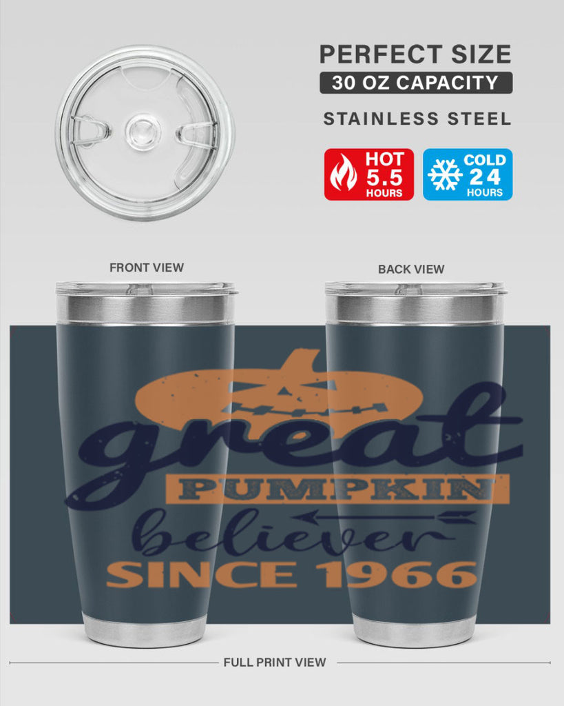 great pumpkin believer since 114#- halloween- Tumbler