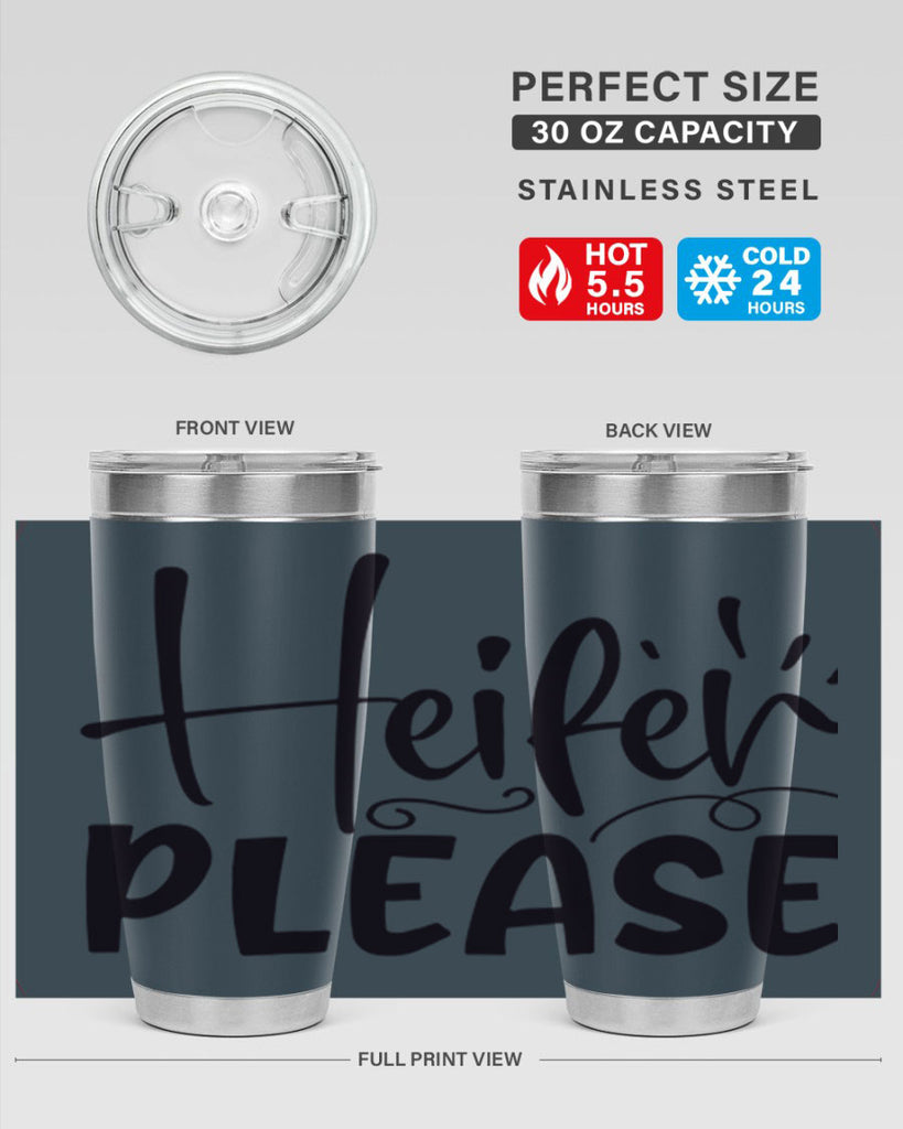 heifer please 91#- kitchen- Tumbler