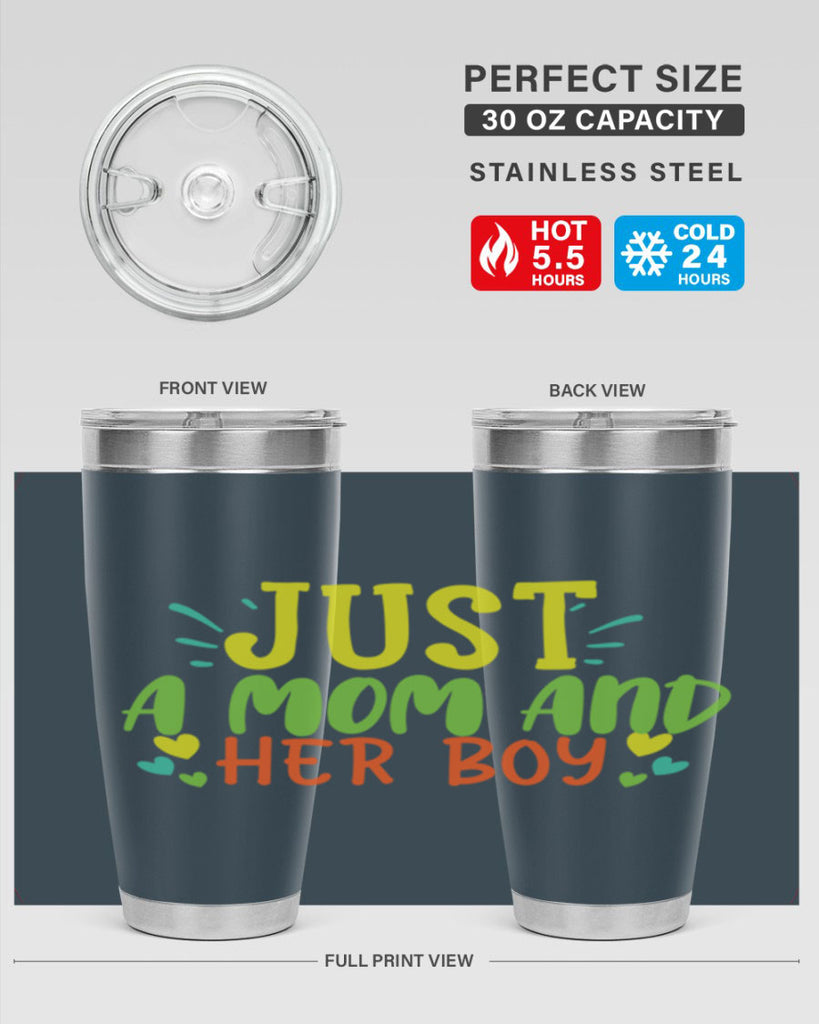 just a mom and her girl 391#- mom- Tumbler