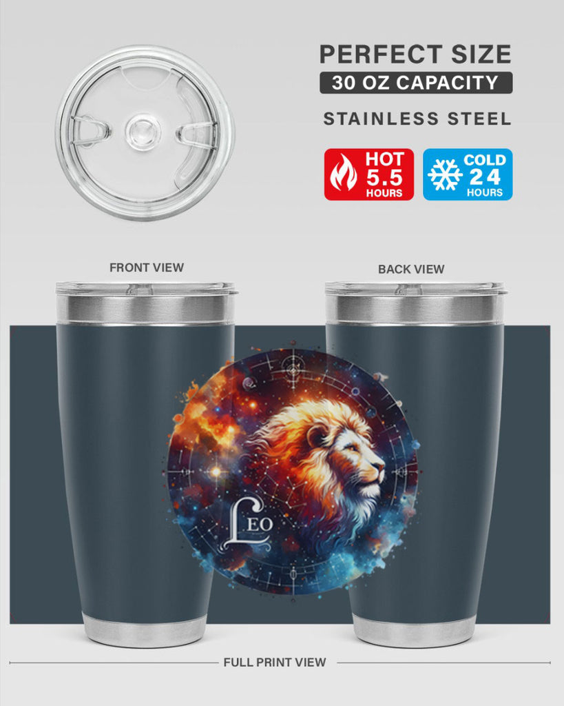 leo 300#- zodiac- Tumbler