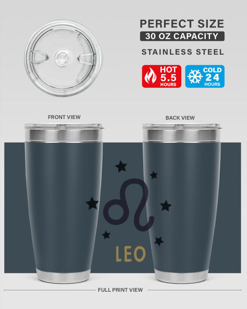 leo 305#- zodiac- Tumbler