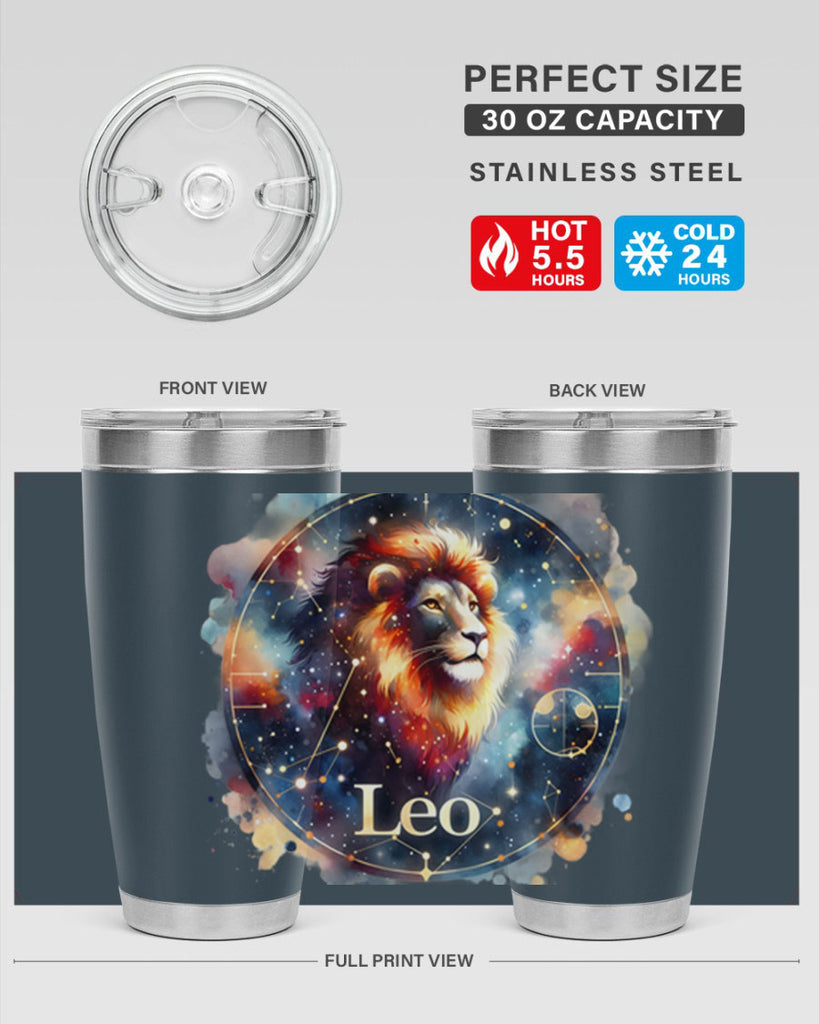 leo 312#- zodiac- Tumbler