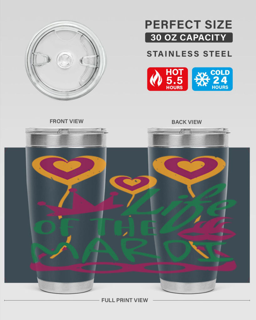 life of the mardi 49#- mardi gras- Tumbler