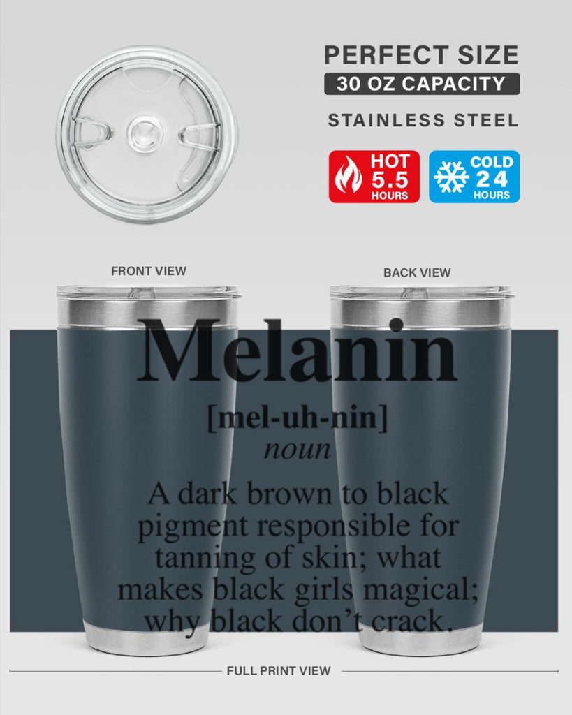 melanin definition 78#- black words phrases- Cotton Tank