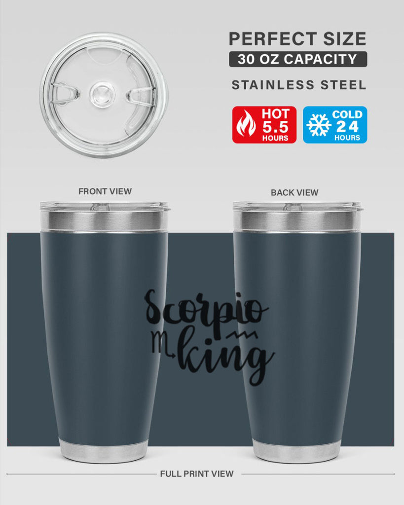 scorpio king 433#- zodiac- Tumbler