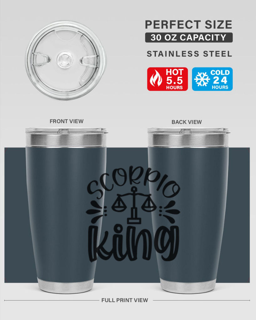 scorpio king 444#- zodiac- Tumbler