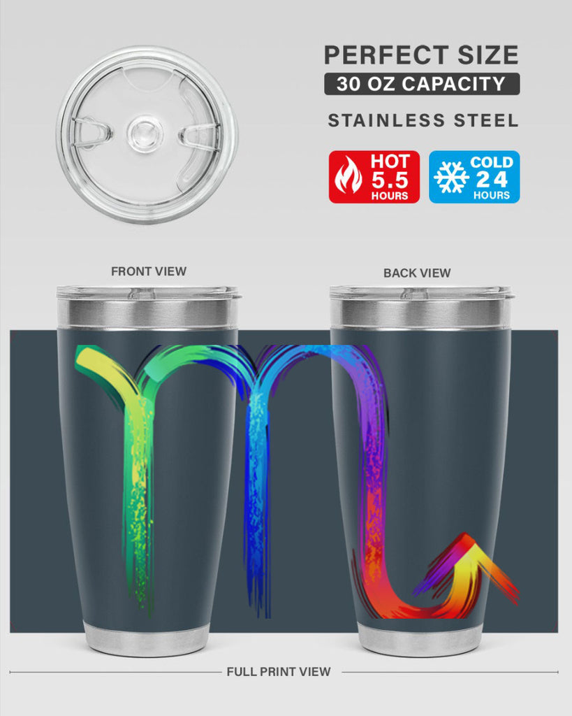 scorpio n 464#- zodiac- Tumbler