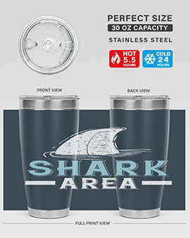 shark area Style 44#- shark  fish- Tumbler
