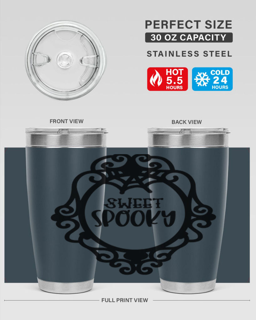 sweet spooky 18#- halloween- Tumbler
