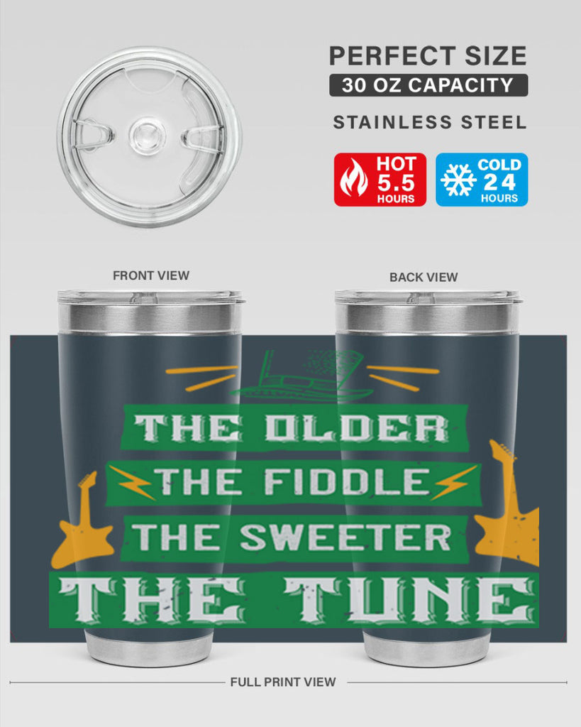 the older the fiddle the sweetrt the tune Style 9#- St Patricks Day- Tumbler