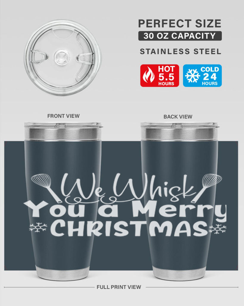 we whisk you a merry christmas 21#- kitchen- Tumbler
