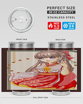 A beautiful and happy girl with kimono 104#- anime- Tumbler