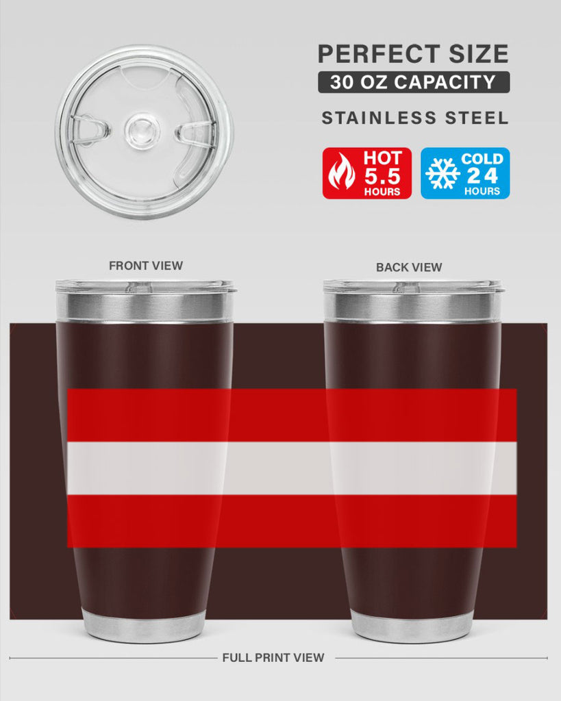 Austria 188#- world flags- Tumbler