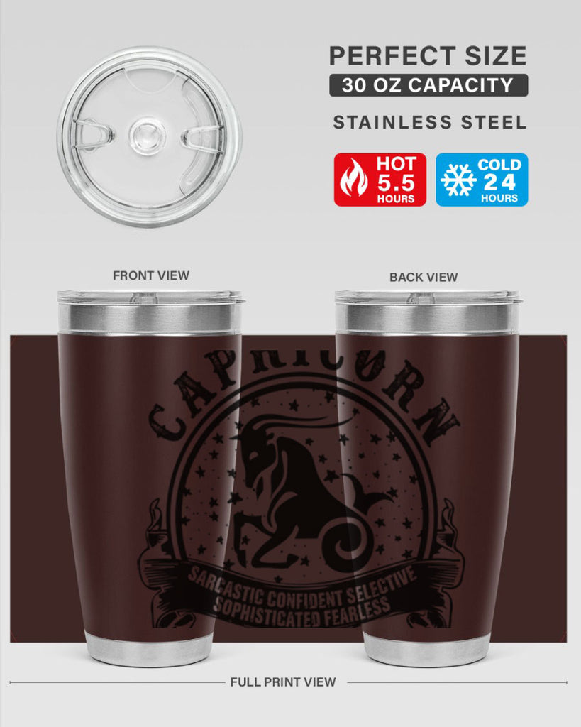 Capricorn 38#- zodiac- Tumbler