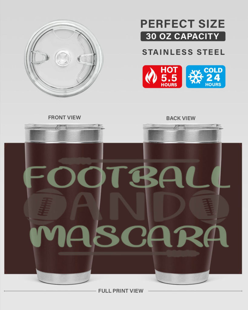 Football and Mascara 90#- fashion- Cotton Tank