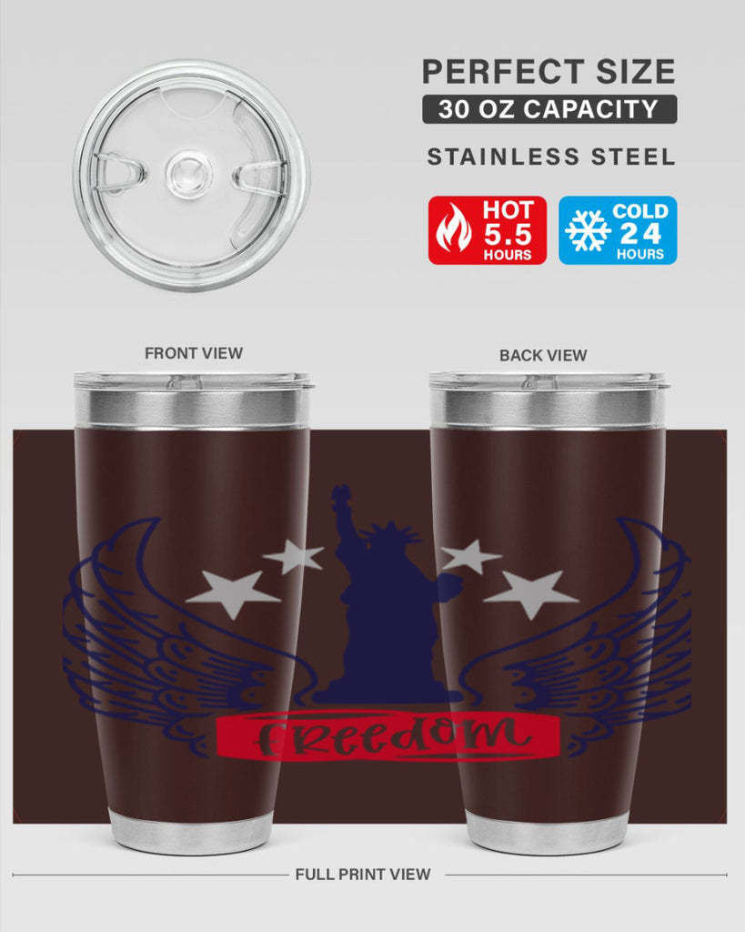 Freedom Style 150#- Fourt Of July- Tumbler