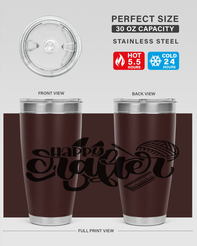 Happy Craften 24#- crafting- Tumbler
