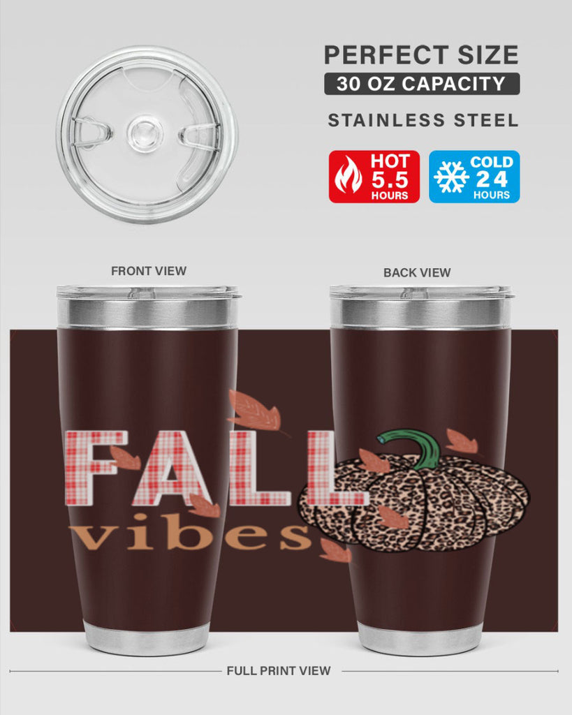 Happy Thanksgiving 252#- fall- Tumbler