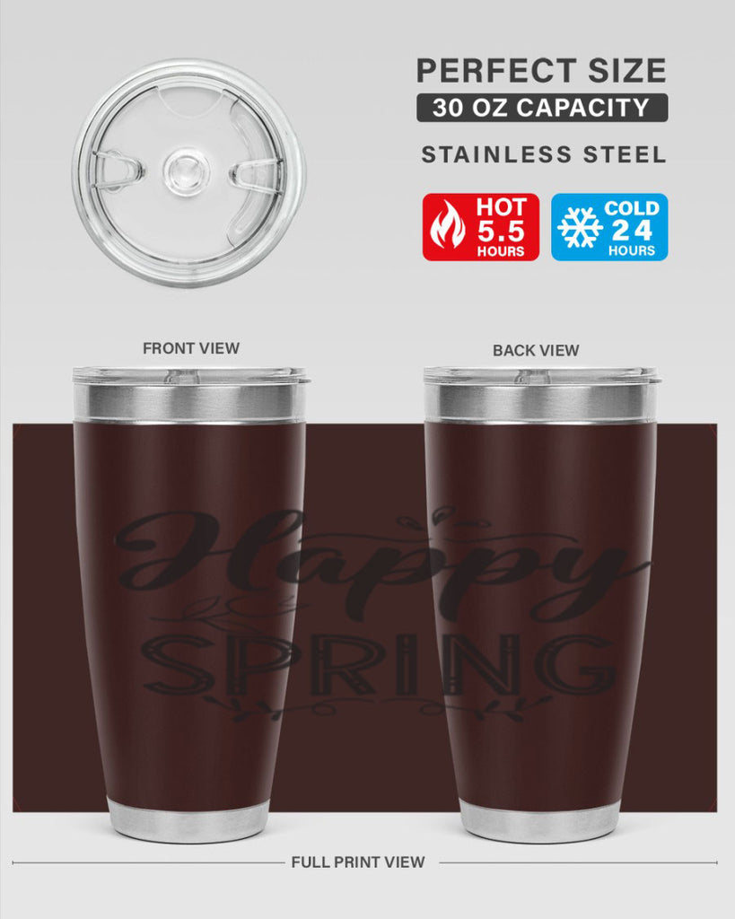 Happy spring175#- spring- Tumbler