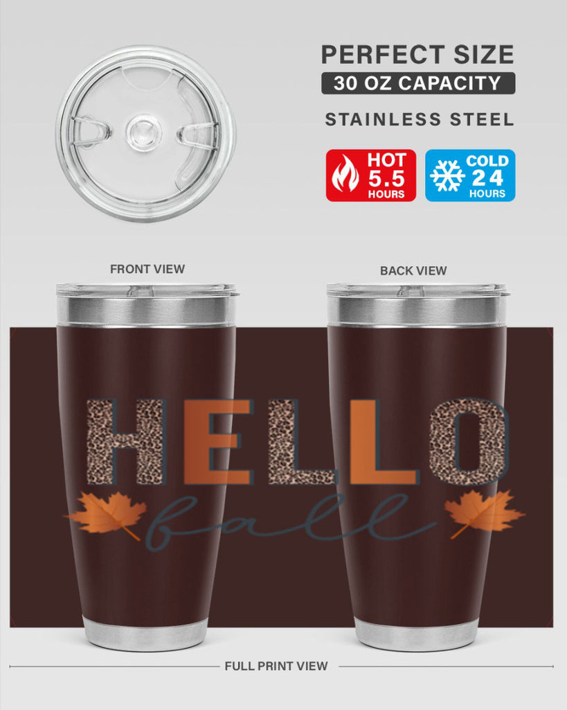 Hello Fall 272#- fall- Tumbler