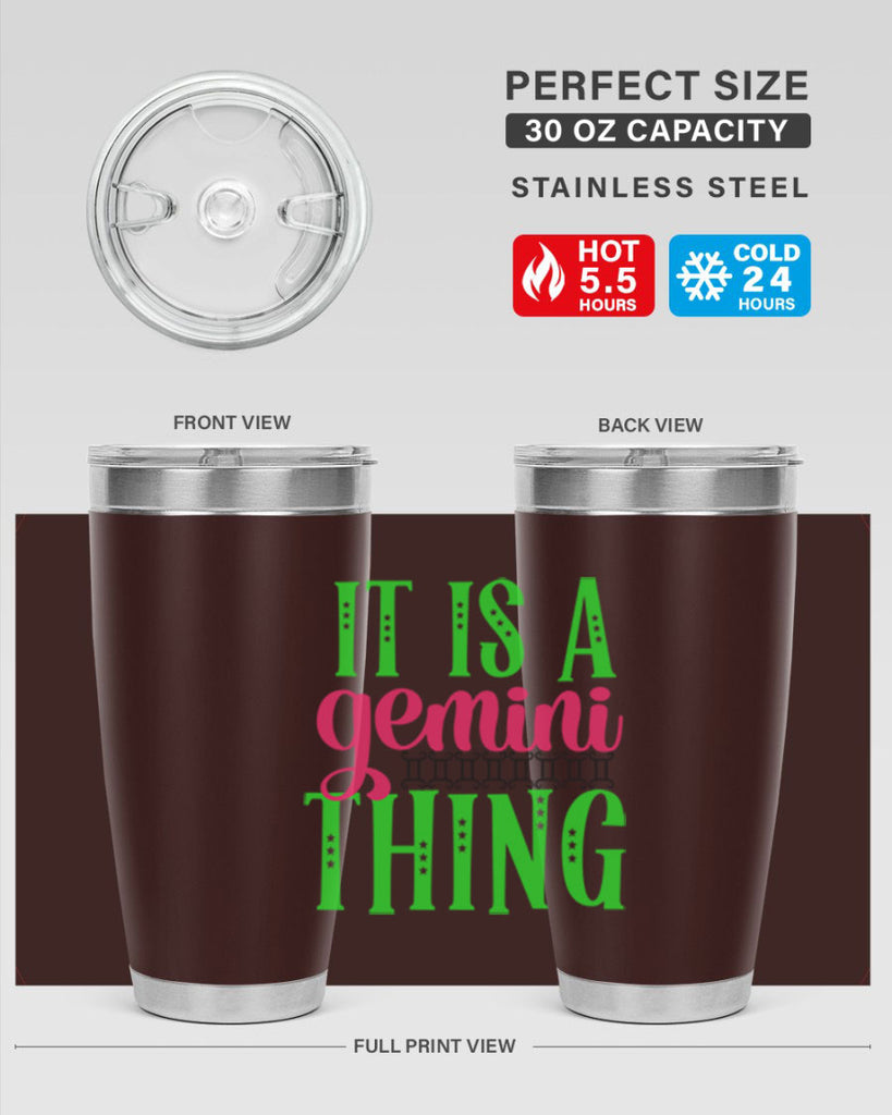 It is a gemini thing 254#- zodiac- Tumbler