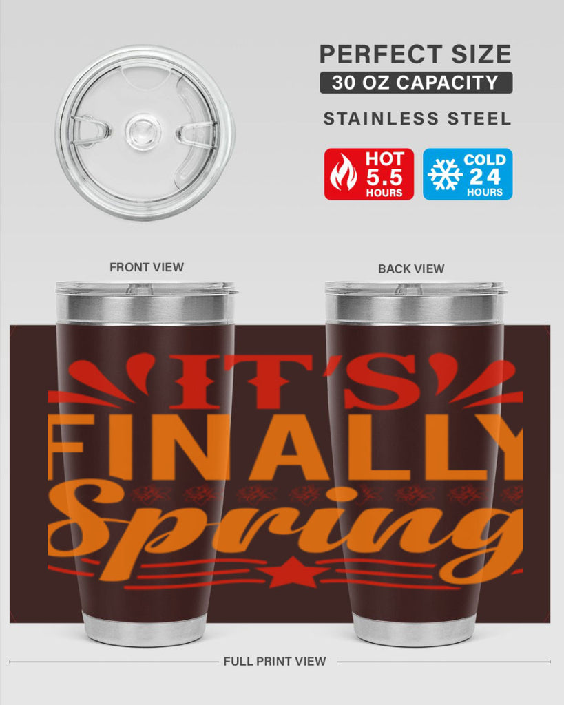 It’s finally spring 288#- spring- Tumbler