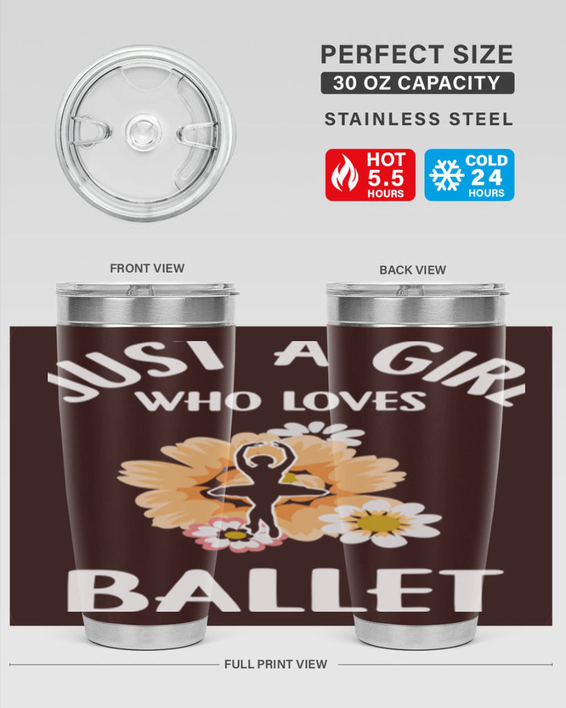 Just a Girl Who Loves Ballet 56#- ballet- Tumbler