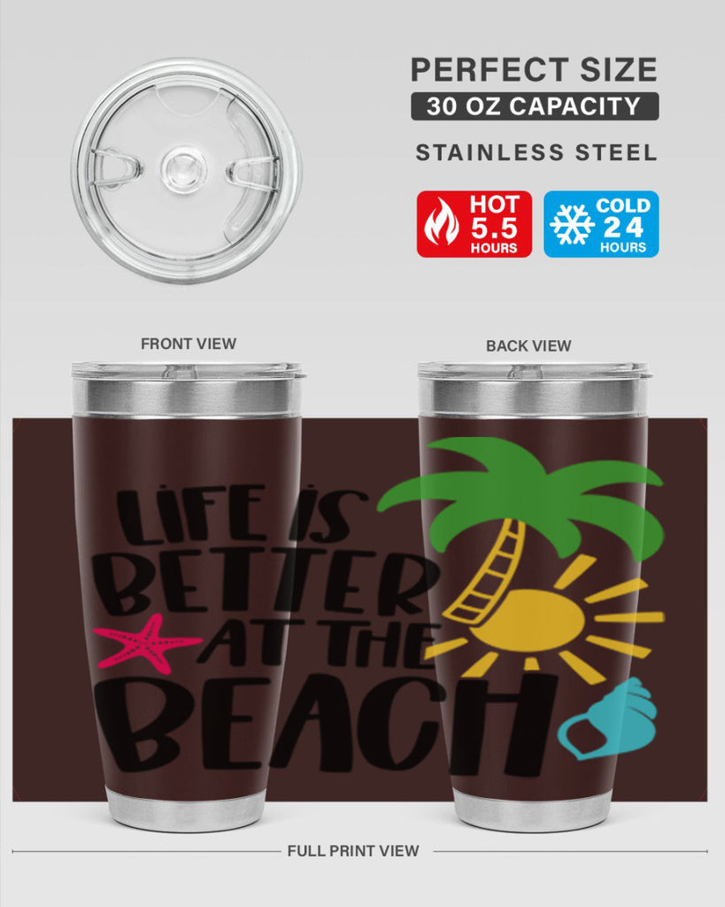 Life Is Better At The Beach Style 34#- summer- Tumbler