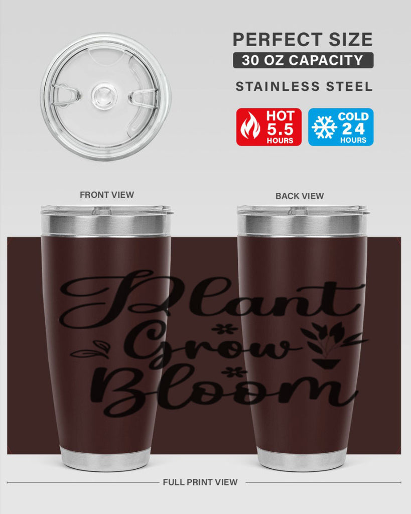 Plant Grow Bloom 391#- spring- Tumbler