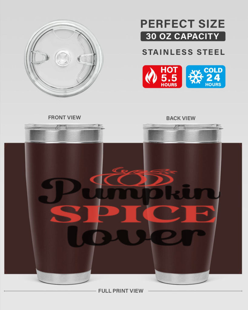 Pumpkin spice lover 554#- fall- Tumbler