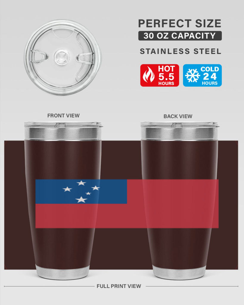 Samoa 49#- world flags- Tumbler
