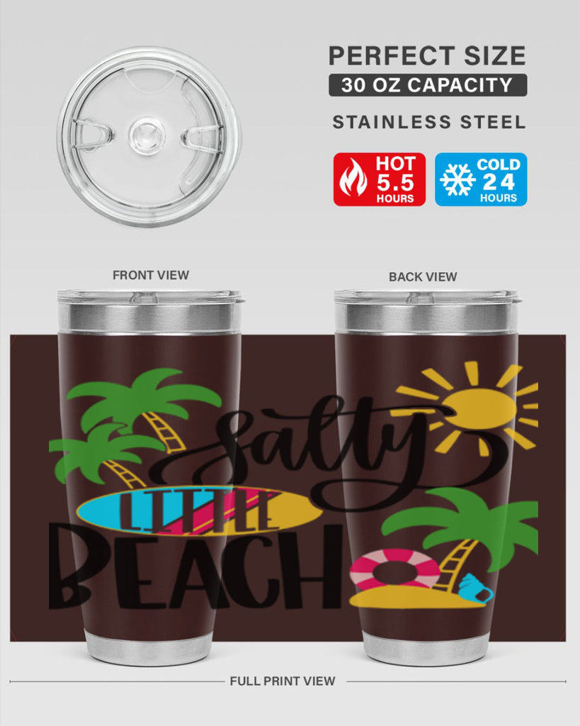 Satly Little Beach Style 26#- summer- Tumbler