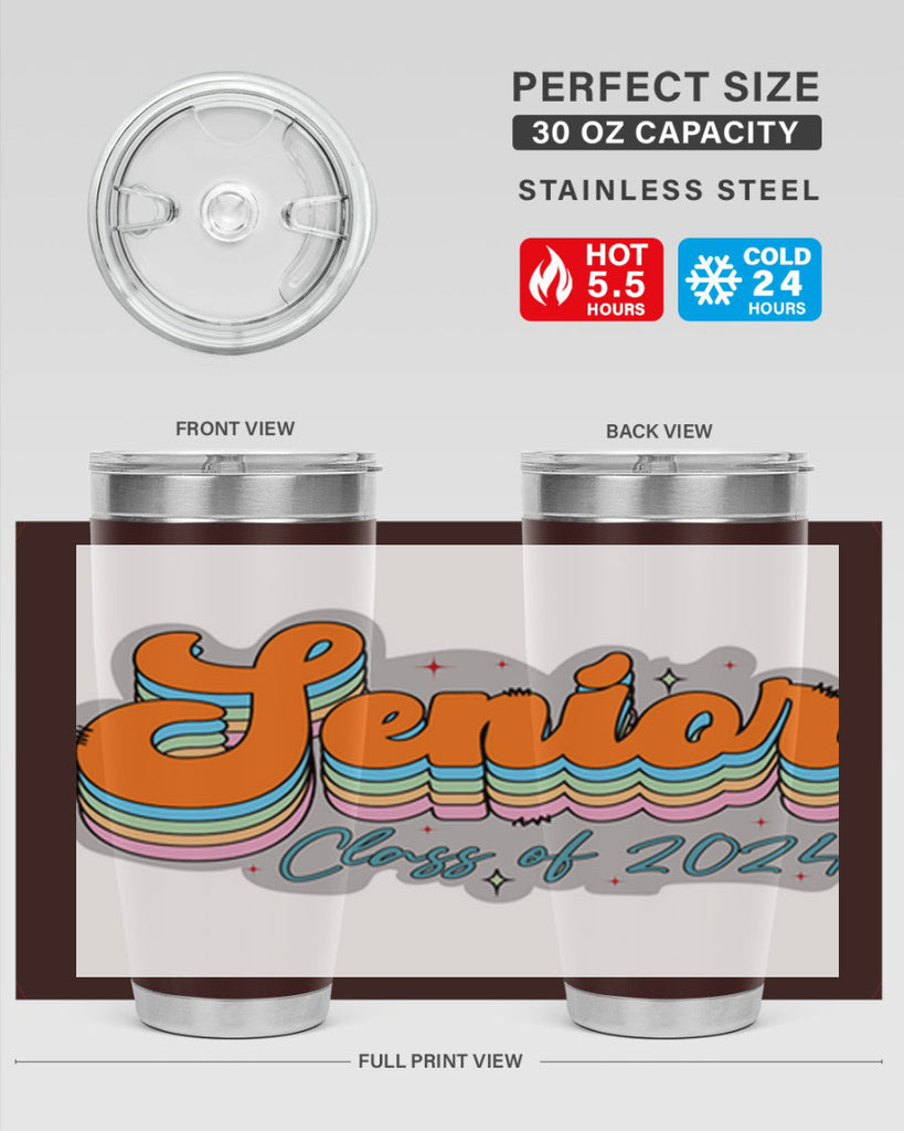 Senior class of 2024 16#- 12th grade- Tumbler