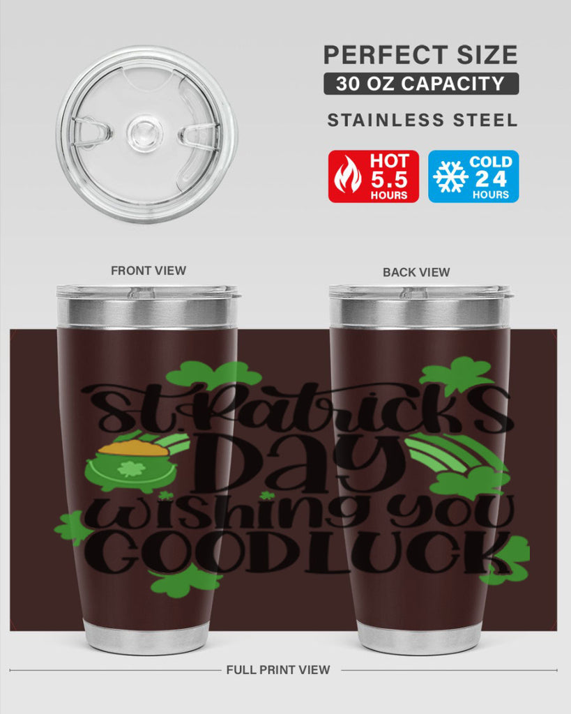 St Patricks Day Wishing You Good Luck Style 27#- St Patricks Day- Tumbler