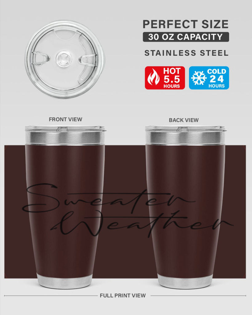 Sweater Weather 580#- fall- Tumbler