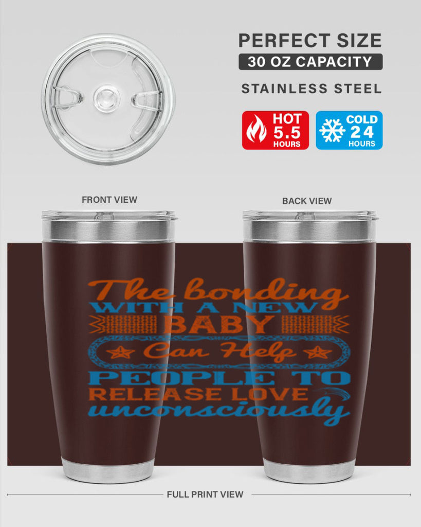The bonding with a new baby can help people to release love unconsciously Style 7#- baby- tumbler